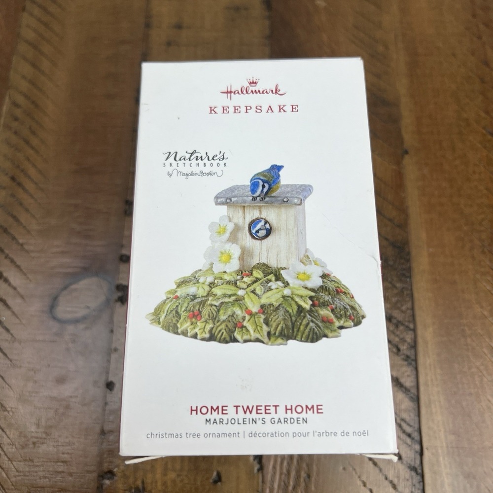 2019 Hallmark Keepsake Home Tweet Home Marjolein's Garden #6 Bluebird Ornament